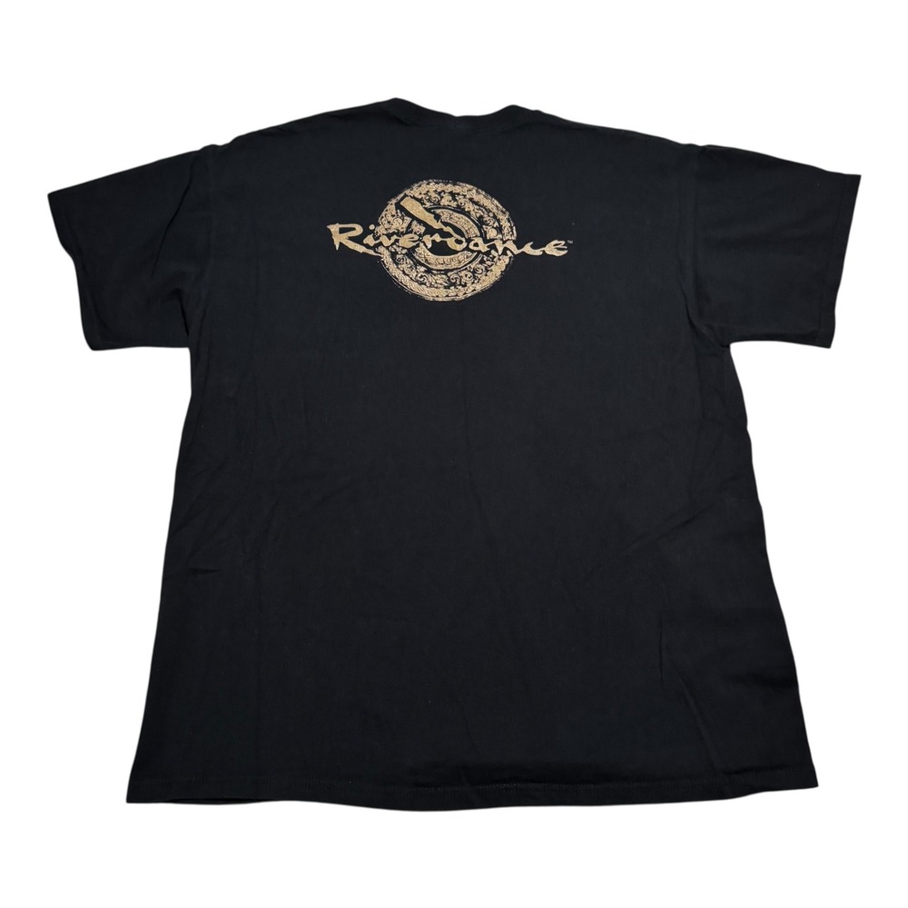 Fruit of the Loom Riverdance Irish Dancing Show‎ Black Shirt Men's XL